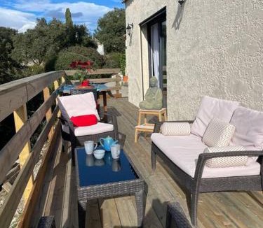 Montaud Ski Chalet | Maisonnette avec grande terrasse