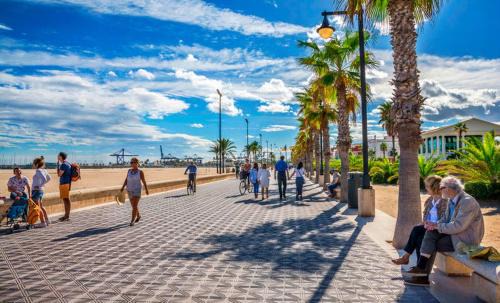 La Malva-rosa Apartment | Malvarrosa Penthouse 4 rooms, suite, terrace and balcony