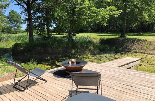 Joue-les-Tours Cabin | Manoir de la Mazeraie lodge de luxe Loire Valley