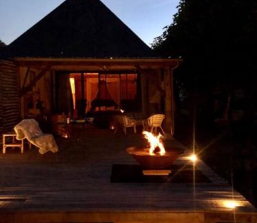 Joue-les-Tours Cabin | Manoir de la Mazeraie lodge de luxe Loire Valley