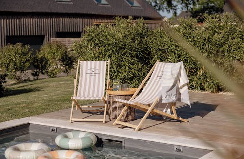 Val-d'Ize House | Manoir de la Nogrie -La Grange, 4 bedrooms, heated pool and private jacuzzi