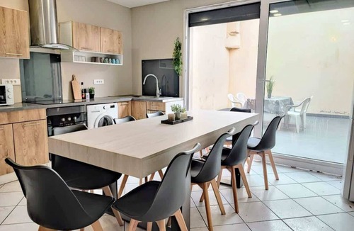 Roubaix House | Manoir des Lumières, 5 ch, terrasse, wifi, 5 sdb
