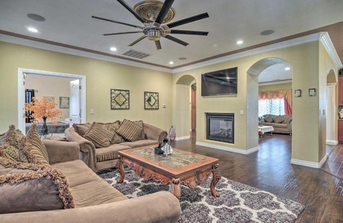 Manteca House | Manteca Home w/Gated Yard ~ 2 Mi to Downtown