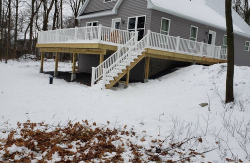 Mooers Forks House | Maple Cove Lakefront Home