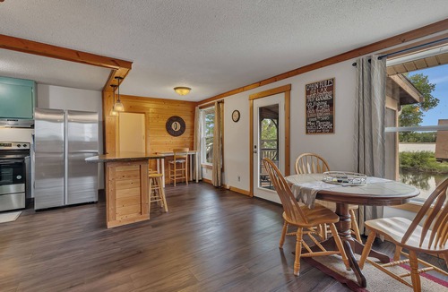 South Haven Cabin | Maple Hill Resort "Waters Edge" 1 Hour from Mpls on Clearwater and Grass Lake