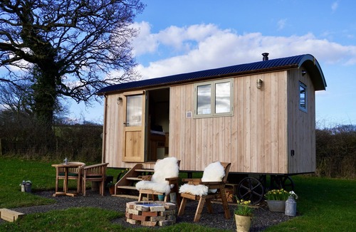Trusham Cabin | Maple - Little Ash Luxury Shepherd's Hut