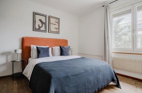 Wipkingen Apartment | Maple Suite Zürich Helle Ferienwohnung mit Balkon & 2 großen Schlafzimmern