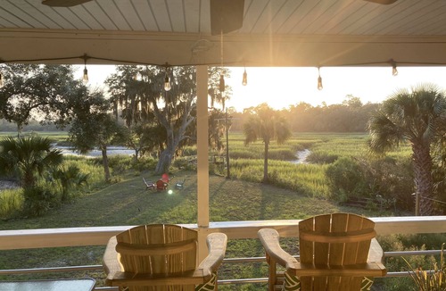 Valona House | Marsh Front and Tidal Creek Home