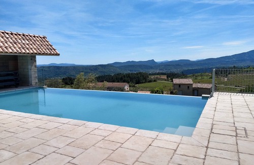 Chambonas House | Mas De Vignal Gite. Cozy cottage with terrace and infinity pool