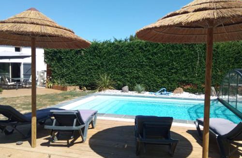 Le Champ-Saint-Pere Bed & Breakfast | Mas des Vignes Piscine chauffée