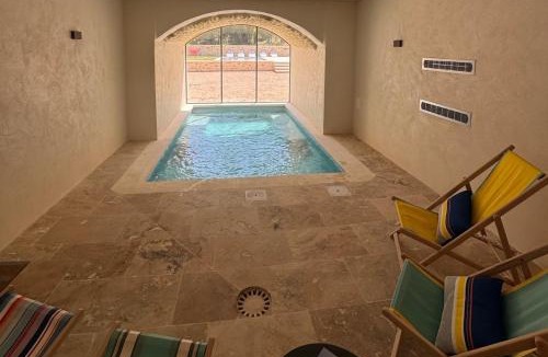 Saint-Andre-d'Olerargues House | Mas en pierre 10 personnes - Piscines intérieure & extérieure