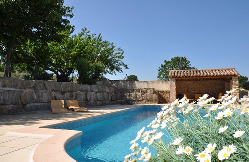 Saint-Victor-de-Malcap Villa | Mas for 12 person(s) with secure, private, not overlooked swimming pool