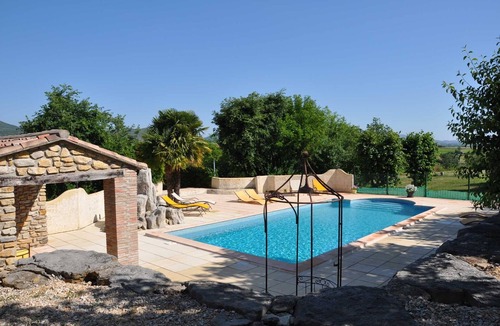 Saint-Victor-de-Malcap Villa | Mas for 12 person(s) with secure, private, not overlooked swimming pool