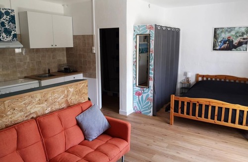 Argeles-sur-Mer Apartment | Mas Paret Studio with terrace mountain view in 1ha property