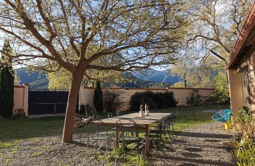 Argeles-sur-Mer Apartment | Mas Paret Studio with terrace mountain view in 1ha property
