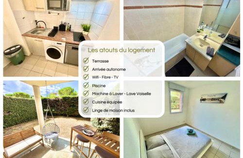 Saint-Simon Apartment | " Mas St Simon " Entrée autonome - 4 pers - Wifi