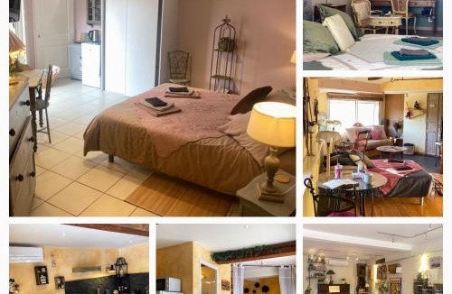 Saint-Michel-de-Llotes Bed & Breakfast | "MAS TRAMONTANE" chambres d'hôtes, studio, ancien mas agricole dans parc arboré, piscine et sa vue face au Canigou