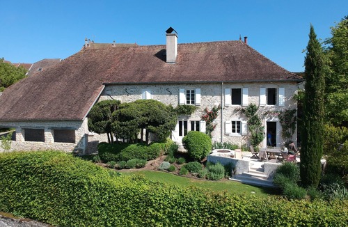 Massignieu-de-Rives House | Massignieu De Rives: 19th Mansion with breathtaking mountain view
