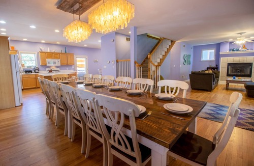 Michigan City House | Massive Beachwalk Resort Home + Pool & Golf Cart