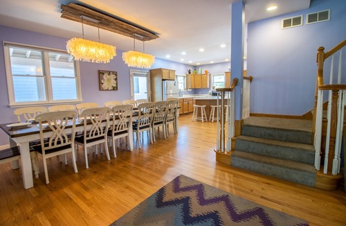 Michigan City House | Massive Beachwalk Resort Home + Pool & Golf Cart