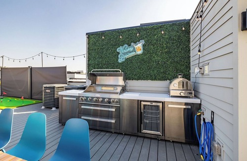 Katie Hill Neighborhood House | Massive Luxury Home w/Rooftop, Hot-tub, Game room, Mini Golf, Views, and more