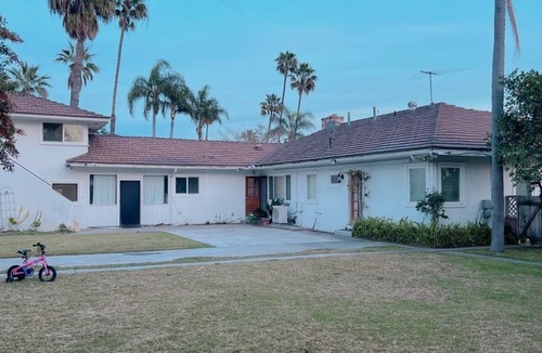 Midway City House | Master Bedroom Large Bathroom in Central O.C