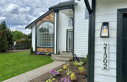 Elk Plain House | Master bedroom, Spanaway