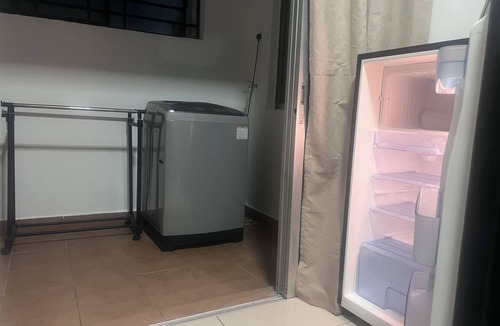 Kuala Lumpur Apartment | Master bedroom with attached bathroom