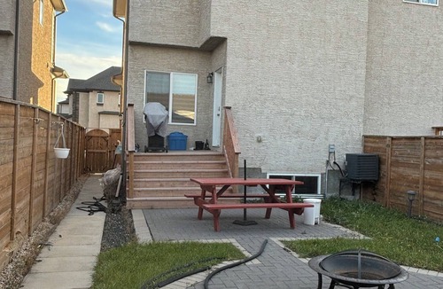 Winnipeg House | Master Bedroom with a private bath in a 3BD duplex