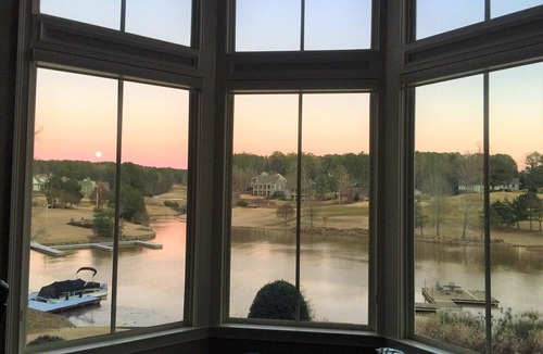 Reynolds Landing House | Master's Week Rental - Peaceful Lakefront Getaway