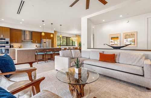 Honokowai Villa | Maui Resort Rentals: Luana Garden Villas 16D – Modern 3BR Villa at Kaanapali’s Newest Luxury Residences!