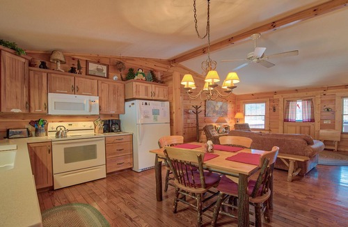 Maggie Valley Cabin | MAY 22-27 MEMORIAL WKEND MT. VIEWS, ATTACHED GARAGE FLAT PAVED PARKING, PET FEE
