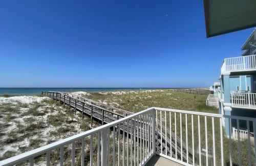 Pensacola Beach House | MAY AVAILABILITY! Beach Front/First Row on Gulf. 2B/2B. Next to Dune Crossover.