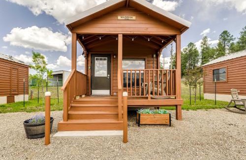 Mayhill Apartment | Mayhill Tiny Home Vacation Rental with Covered Porch