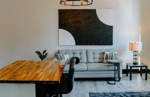 Aberdeen Apartment | Mayor's Suite offers a cozy loft for rent with beautiful historical views
