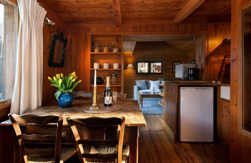 Les Tines Cabin | Mazot Les Tines, with hot tub