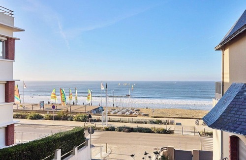 Pornichet Apartment | Mazy Plage - Sea view - Quiet one-way street