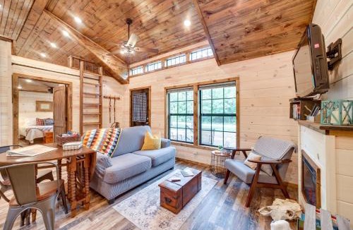 Blocker House | McAlester Vacation Rental w/Private Hot Tub