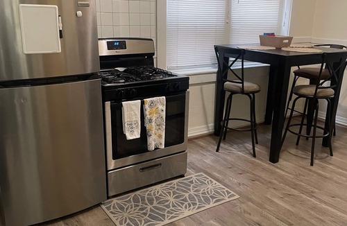Downtown Buffalo Apartment | Medical Campus. 2 miles from downtown 1 block from Main St. train station.