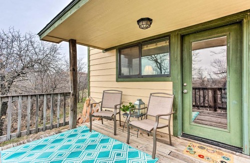 Medicine Park House | Medicine Park Cabin Rental w/Mountain View