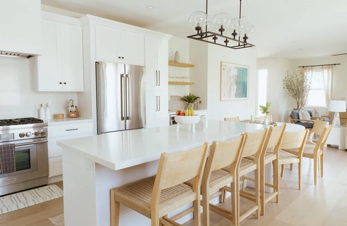 Carlsbad House | Mediterranean Modern Steps to Beach Dining w Spa