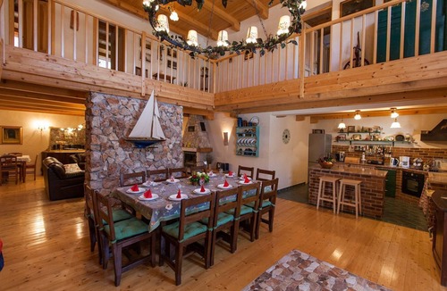 Bribir House | Mediterranean stone villa with sauna, private pool, 8 air conditioning units, barbecue - dog-friendly