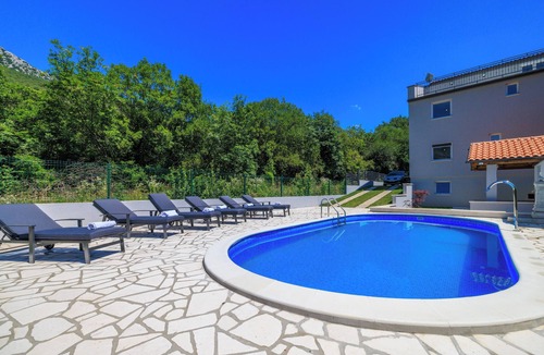 Tribalj House | Mediterranean villa with 5 bedrooms, pool and large outdoor area