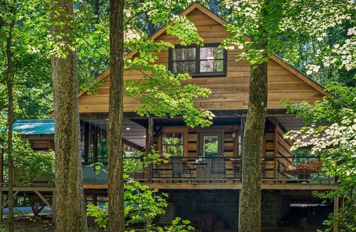 Fort Payne Cabin | Mentone; HIKING; DeSoto Falls; Mentone; Lookout Mtn; Hot tub,fire-pit.