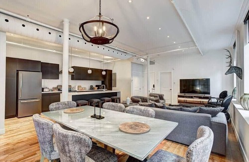 Old Montreal Apartment | Mercer|Penthouse 6Beds-3BA|12Guests|Old Mtl