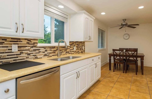 Mercer Island House | MercerIsland,largeyard,grill,fire pit