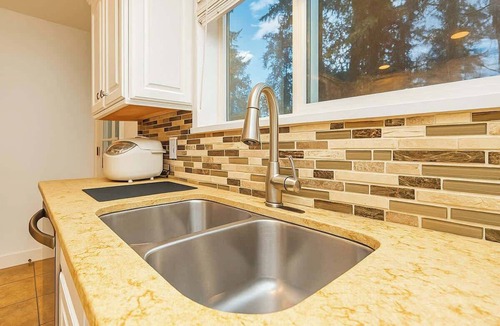 Mercer Island House | MercerIsland,largeyard,grill,fire pit