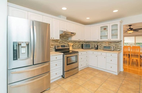 Mercer Island House | MercerIsland,largeyard,grill,fire pit