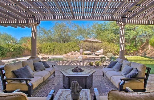 Las Sendas House | Mesa Villa: Heated Pool, Fire Pit & Golfing!