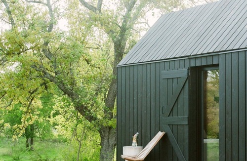 Round Mountain Cabin | Mesquite Cabin at NowHere